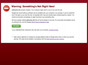 laman web dijangkiti malware